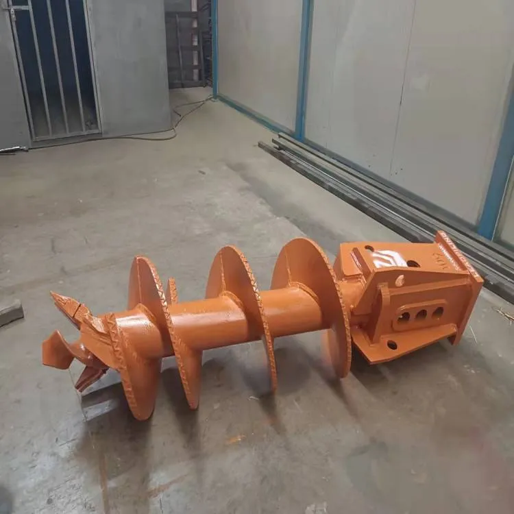 Double Cut Soil Drilling Auger