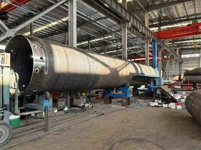 Tub de carcasă rotativ gigant a fost livrat cu succes